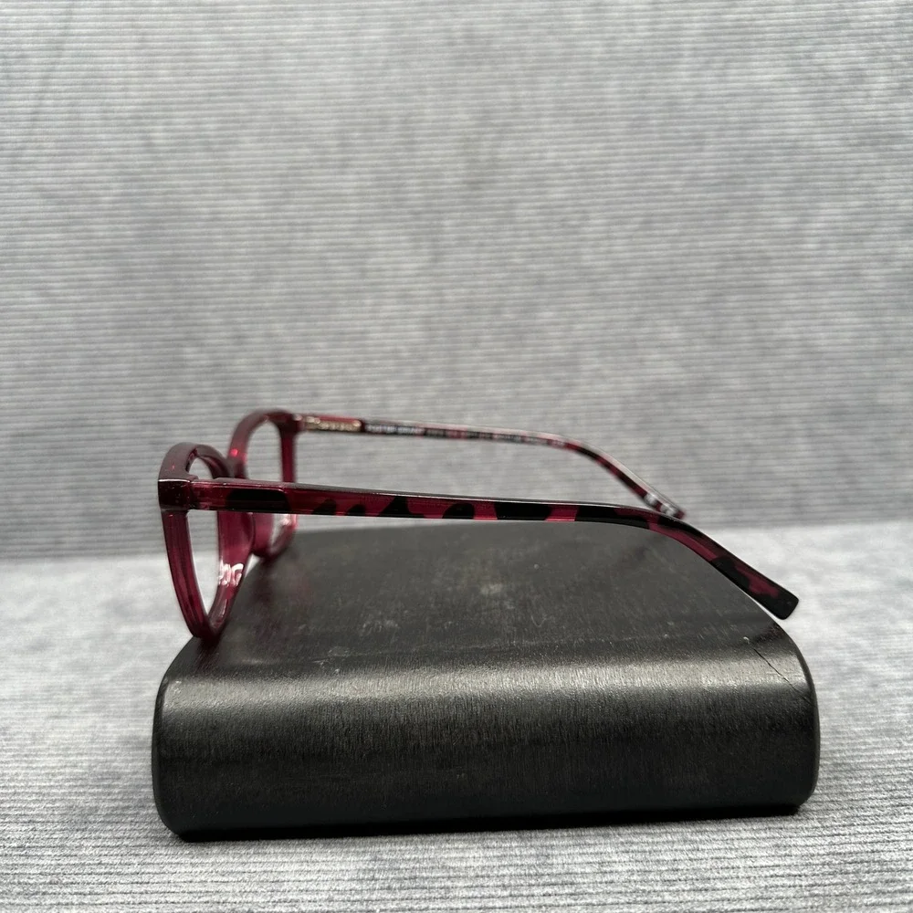 Foster Grant Design Optics Reading Y2K Glasses Wine Burgundy Cat Eye SR0525